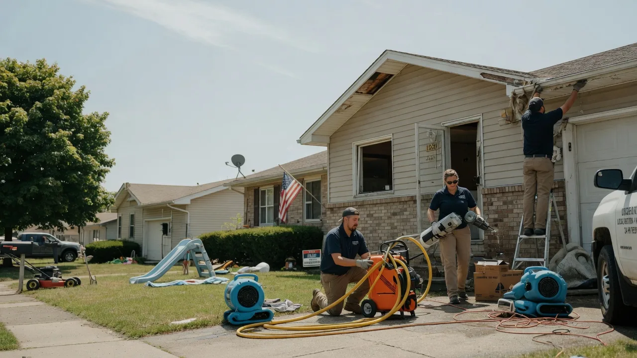 Water Damage Restoration in Green Valley, WI near me